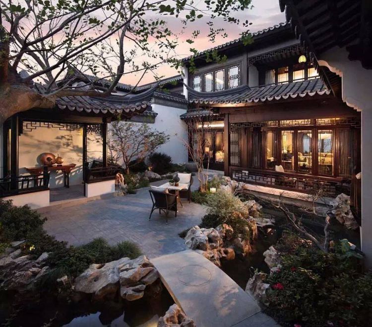 日式庭院和中式庭院有什么區別,哪個好-中式庭院?-青望私家花園設計-1 日式庭院和中式庭院有什么區別,哪個好-中式庭院?-青望私家花園設計-1