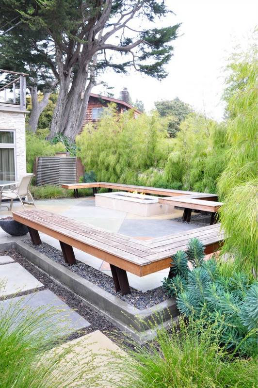 別墅私家花園設計單價費用多少錢一平方米_現代風私家花園設計-成都青望私家花園設計